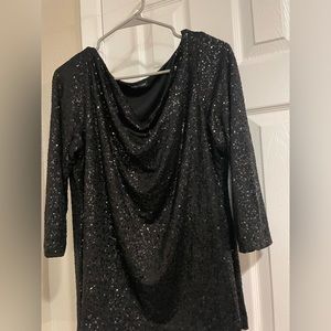 Eileen Fisher sequins top S: L